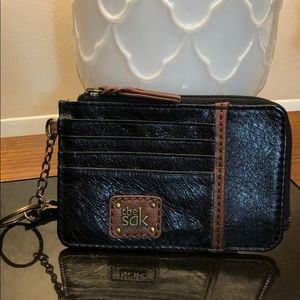 The Sak Black Key Card Holder